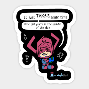 Galactus Eat World Sticker